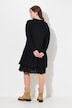 Eco Cotton Tiered Lace Flounce Dress
