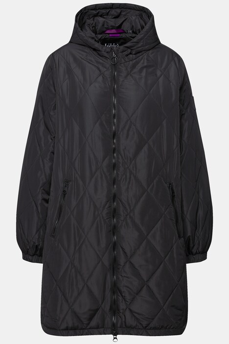 thumbnail image 2 of JBC Women's Quilted Water Repellent Winter Jacket / Coat – Diamond Stitching, Zip, Sizes 10-24 2 of 6