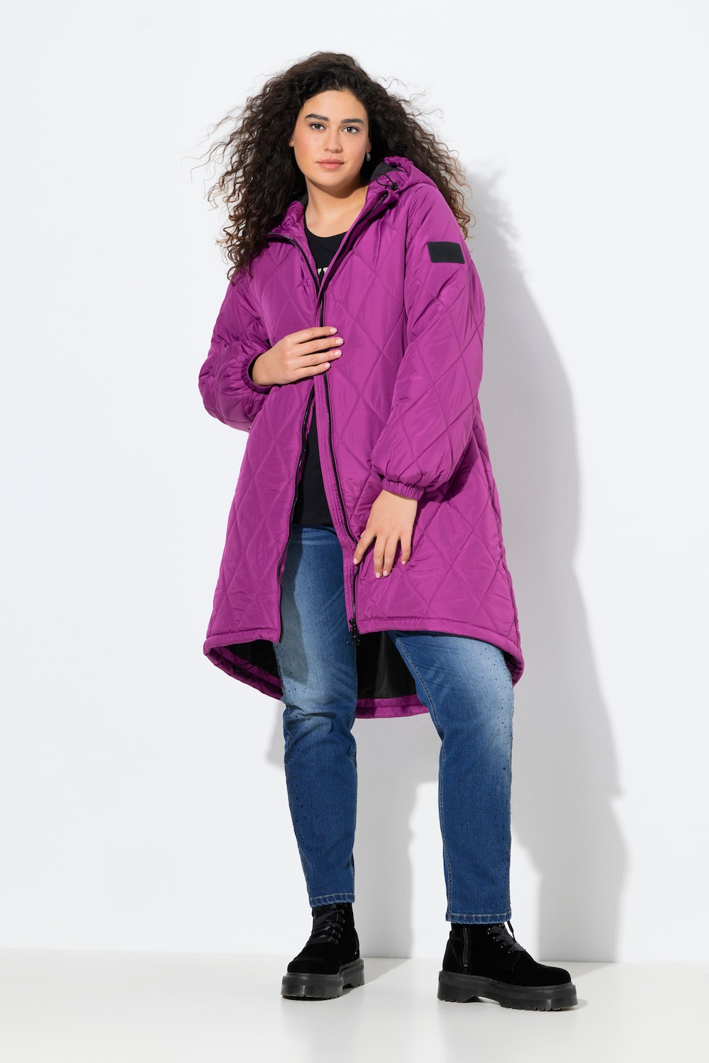 HYPRAR Leichtstepp-Mantel, wasserabweisend, 2-Wege-Zipper
