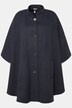 Cape-Style Button Close Poncho