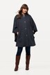 Cape-Style Button Close Poncho