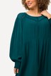 Textured Long Sleeve Scoop Neck Boho Blouse