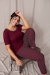 Pijama, conjunto de dos piezas, lunares, media manga