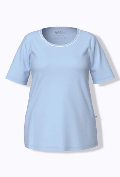 Pyjama, tweedelig, stippen, korte mouw