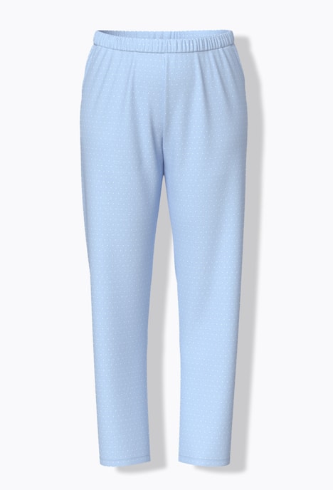 Pyjama, tweedelig, stippen, korte mouw