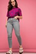 Skinny jeans, smalle pijp, 5-pocket, hoge taille, knoopsluiting