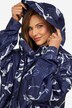 Funktions-Regencape, Unisex, Print, Kapuze