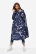 Funktions-Regencape, Unisex, Print, Kapuze
