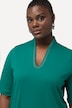 Rhinestone V-Neck Pima Cotton Tee
