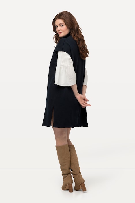 Eco Cotton Sweater Tunic Dress | Midi Dresses | Dresses