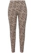 Legíny, leopardí vzor, úzké nohavice, elastický pas