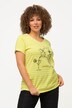 T-Shirt, Ringel, Tiermotiv, Classic, V-Ausschnitt, Halbarm