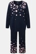 Bubble Print Long Sleeve Pajama Set