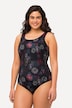 Badeanzug, Quallen, ohne Softcups, Raffung