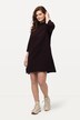 Eco Cotton Jacquard Textured Skater Mini Dress