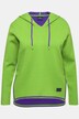 Hoodie, Doubleface, Kapuze, Langarm