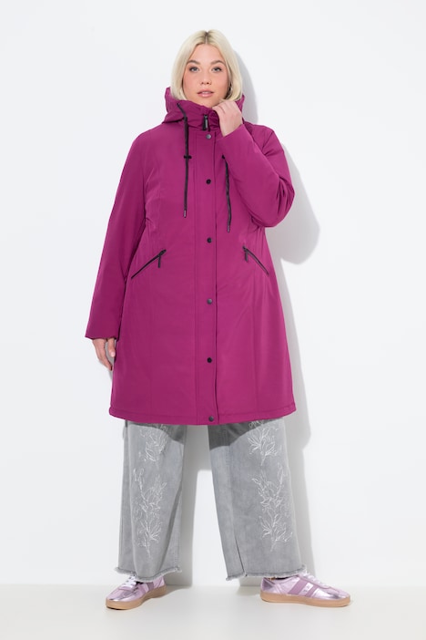 HYPRAR Funktionsjacke, wasserabweisend, verstellbare Kapuze