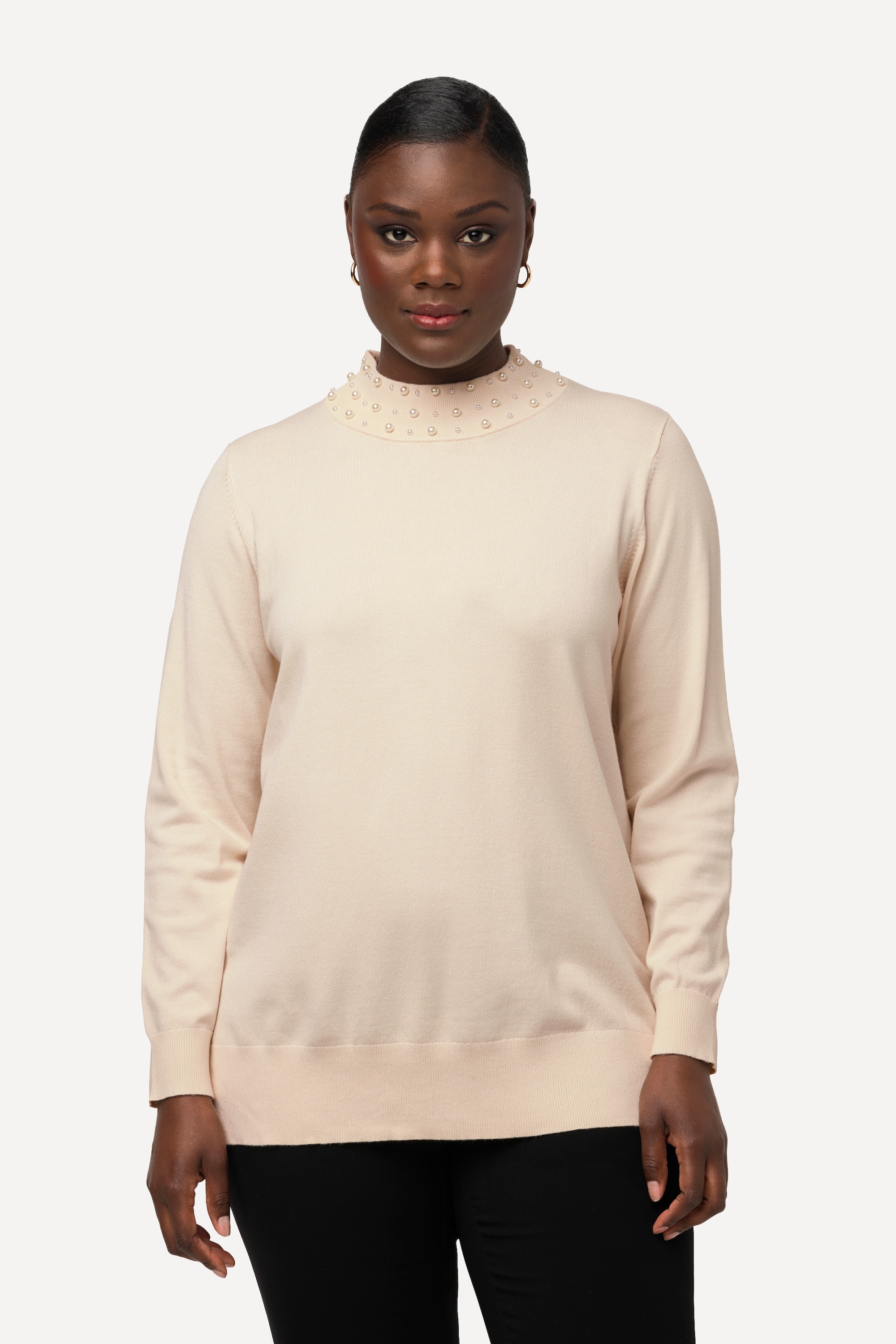 Ulla Popken Pulli Perlen Ulla Popken Damen Große Größen Pullover