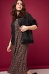 Blouson, oversized, transparenter Chiffon, Langarm
