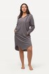 Long Sleeve Hooded Sweatshirt Dress