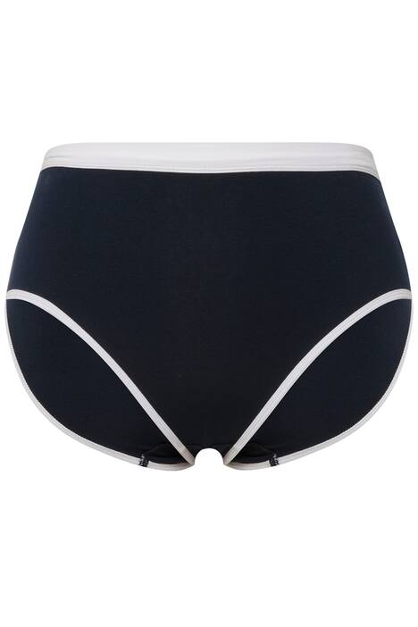 Kalhotky, barvené manžety, biobavlna