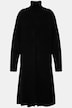 Long-Pullover, A-Linie, Stehkragen, Langarm
