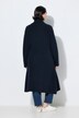Long-Pullover, A-Linie, Stehkragen, Langarm