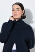 Long-Pullover, A-Linie, Stehkragen, Langarm