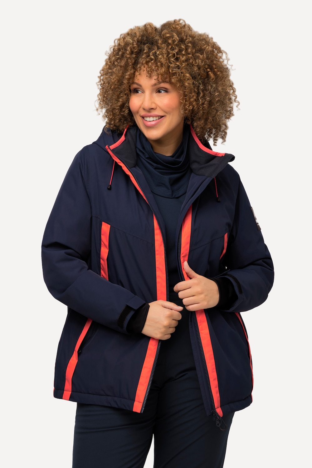 Große Größen HYPRAR Funktionsjacke, Damen, blau, Größe: 58/60, Polyester, Ulla Popken