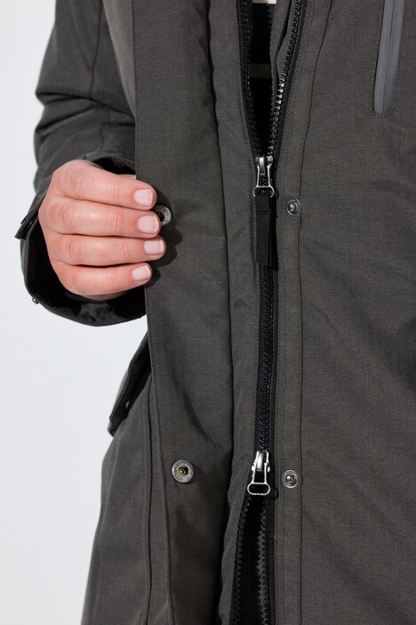 Parka outdoor HYPRAR à capuche, ligne en A, rembourrée