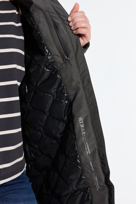 Parka outdoor HYPRAR à capuche, ligne en A, rembourrée