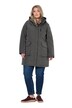 HYPRAR outdoor parka, nepromokavá, kapuce, A střih, zateplená