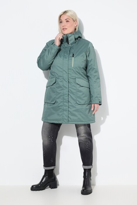 HYPRAR Outdoor-Parka, wasserdicht, Kapuze, wattiert