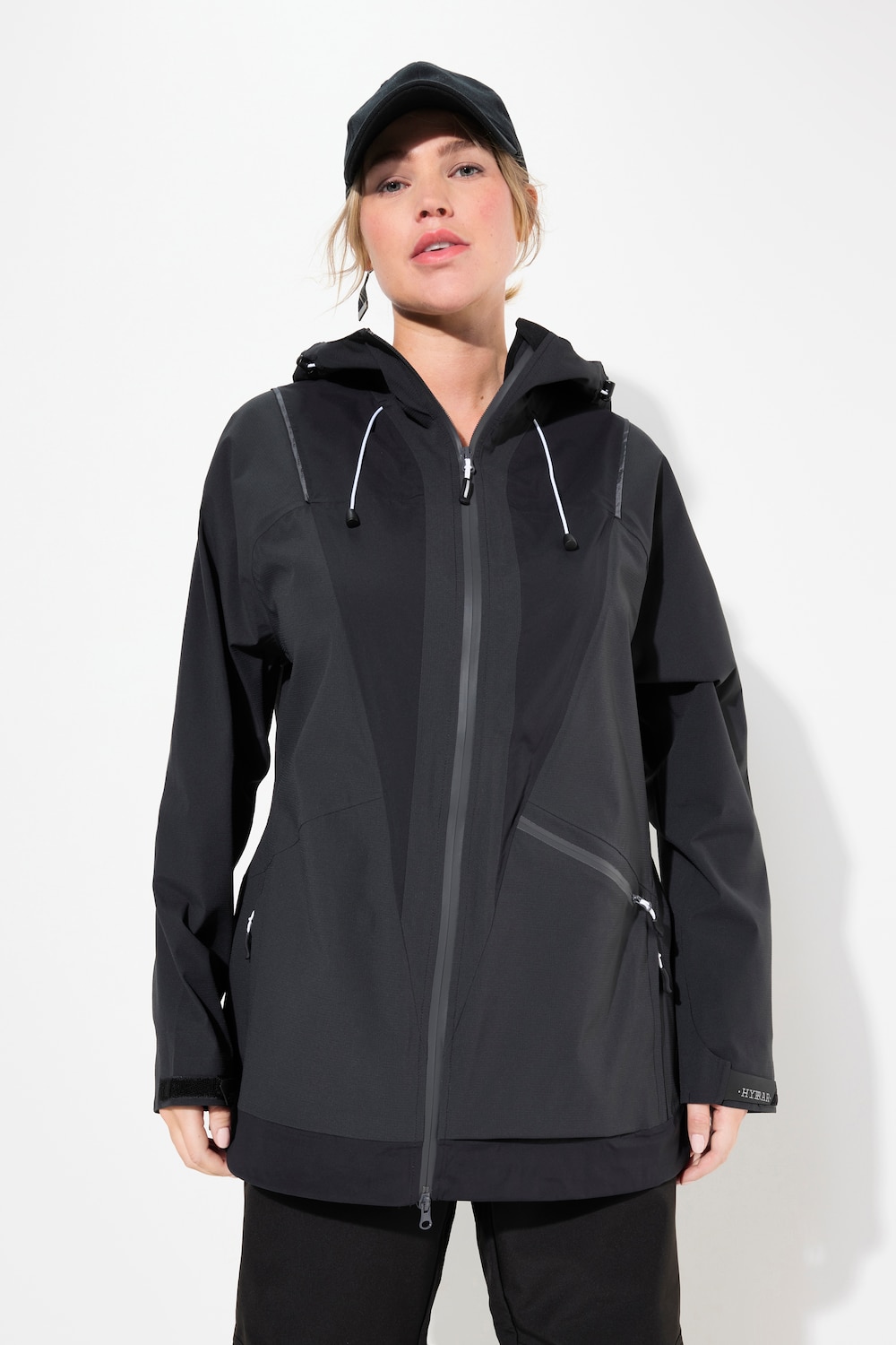 Große Größen Funktionsjacke, Damen, schwarz, Größe: 50/52, Polyester, Ulla Popken