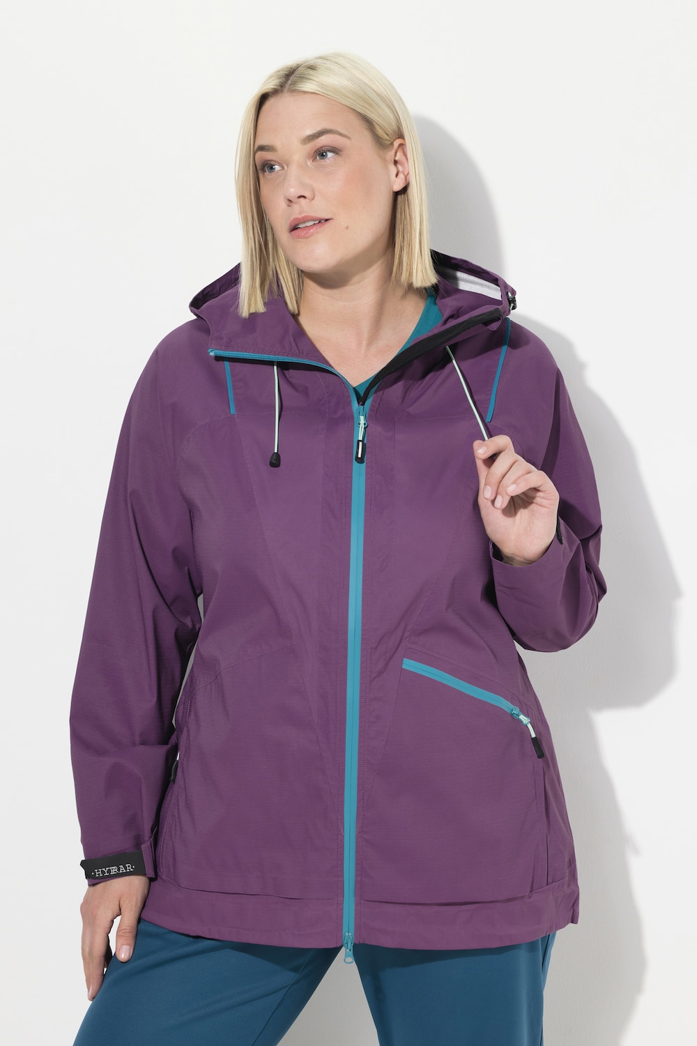 Große Größen Funktionsjacke, Damen, lila, Größe: 42/44, Polyester, Ulla Popken