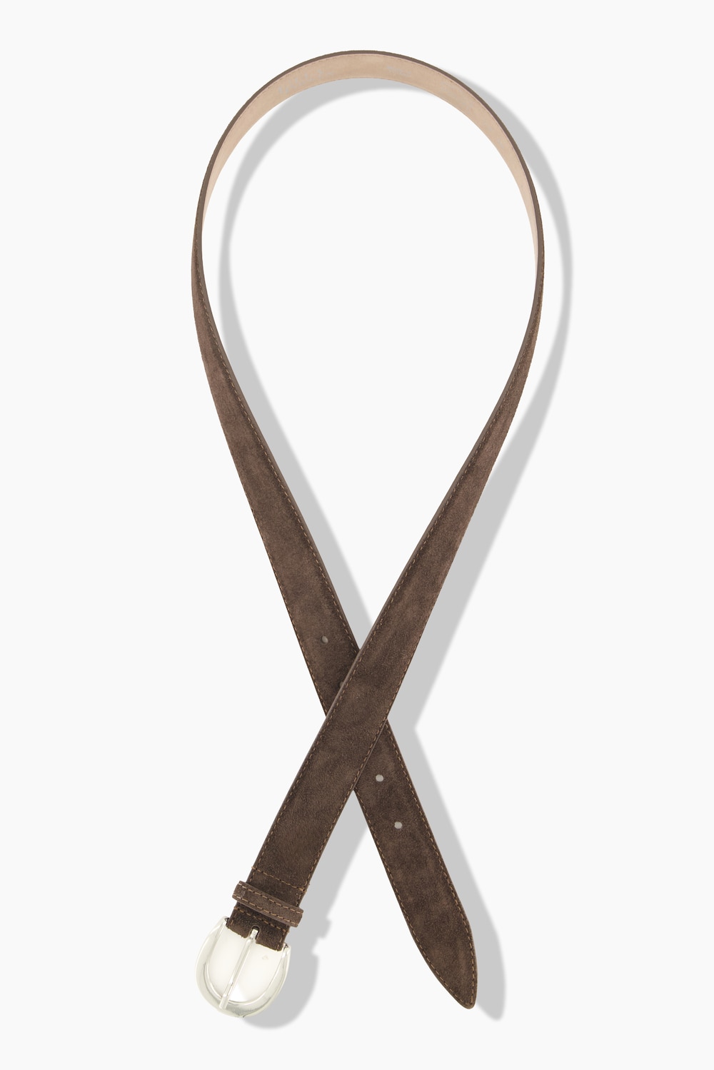 Gürtel, Suede, Velourslederoptik, Metallic-Schliesse