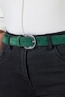 Riem, suède, veloursleer look, metallic sluiting