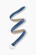 Gürtel, Suede, Velourslederoptik, Metallic-Schließe