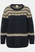 Eco Cotton Long Sleeve Fair Isle Sweater