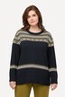 Eco Cotton Long Sleeve Fair Isle Sweater