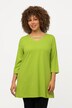 Cross Strap 3/4 Sleeve Knit Tunic