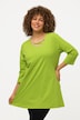 Cross Strap 3/4 Sleeve Knit Tunic