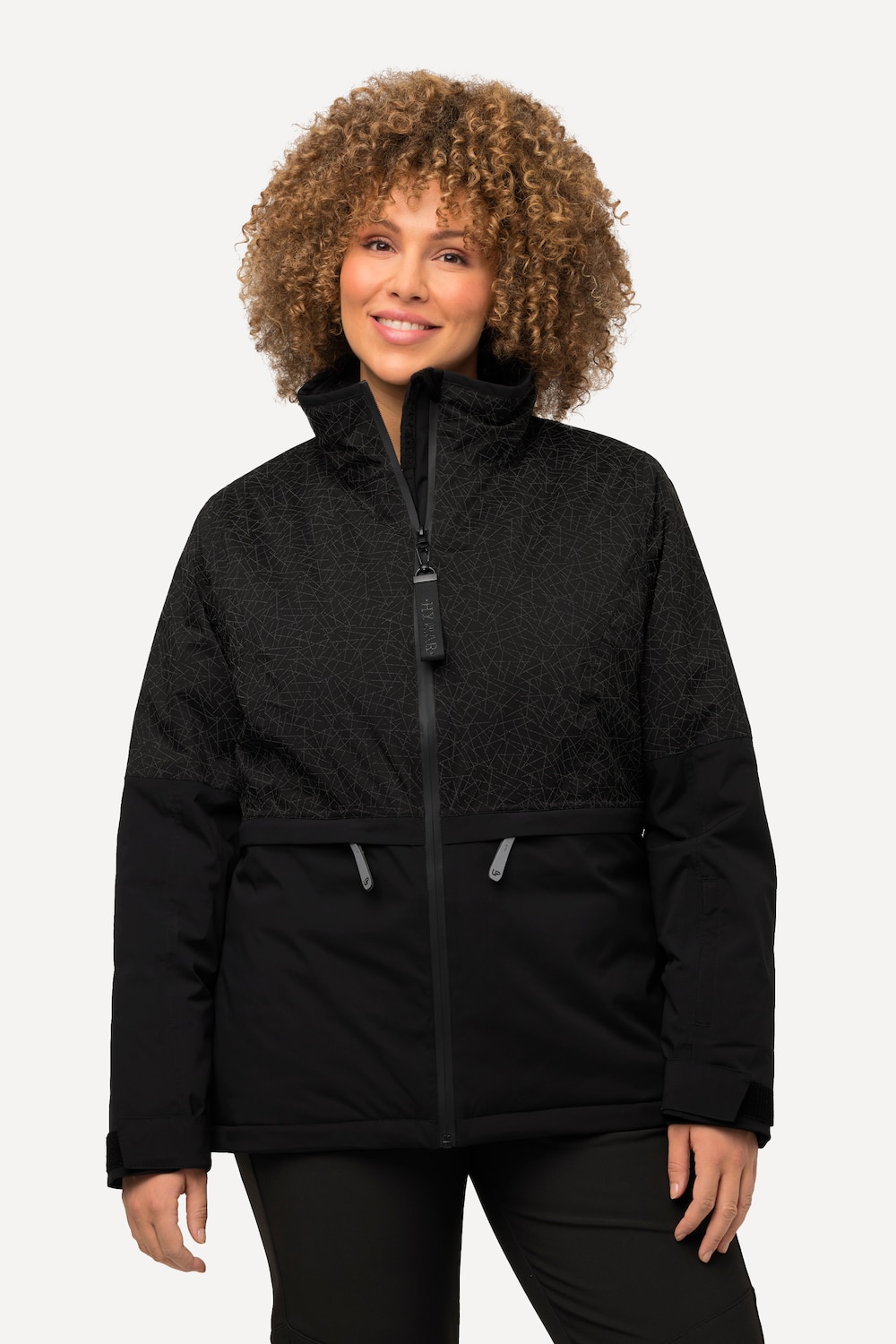 Große Größen HYPRAR Performance-Jacke, Damen, schwarz, Größe: 50/52, Polyester, Ulla Popken