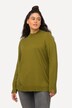 Long Sleeves Mock Turtleneck Sweater