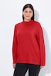 Pullover, Stehkragen, Langarm, Rippbündchen
