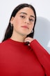 Pullover, Stehkragen, Langarm, Rippbündchen