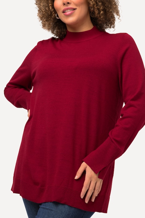 Long Sleeves Mock Turtleneck Sweater | Sweater | Sweaters