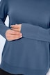 Pullover, Stehkragen, Langarm, Rippbündchen