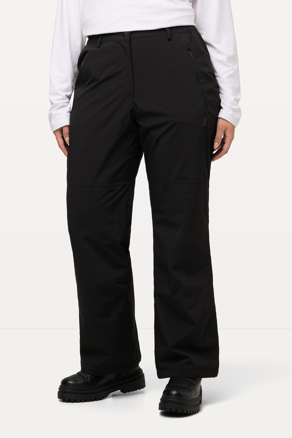 Große Größen Thermo-Funktionshose, Damen, schwarz, Größe: 62, Ulla Popken