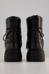 Schneeboots, echtes Leder, Schnürung, Web-Fellfutter, Weite H